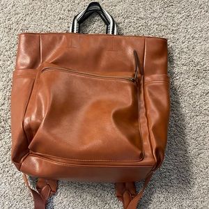 Leather backpack. Good condition. Used a handful of times.